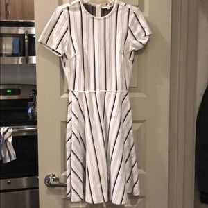 Opening Ceremony Striped Fit-&-Flare Dress - XS